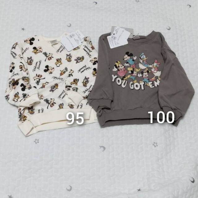 魅力的な 最終値下げ フタフタ ディズニー トップス 95