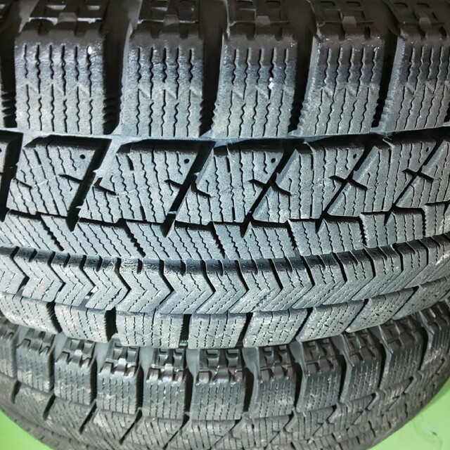 送料無料！ブリヂストンVRX 155/65R14　2018年製×14インチ 9