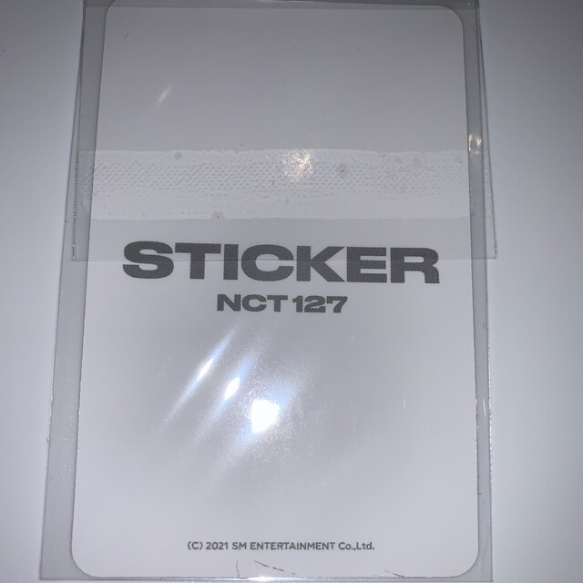 【値下げ】NCT127 sticker バインダー トレカ ジェヒョン