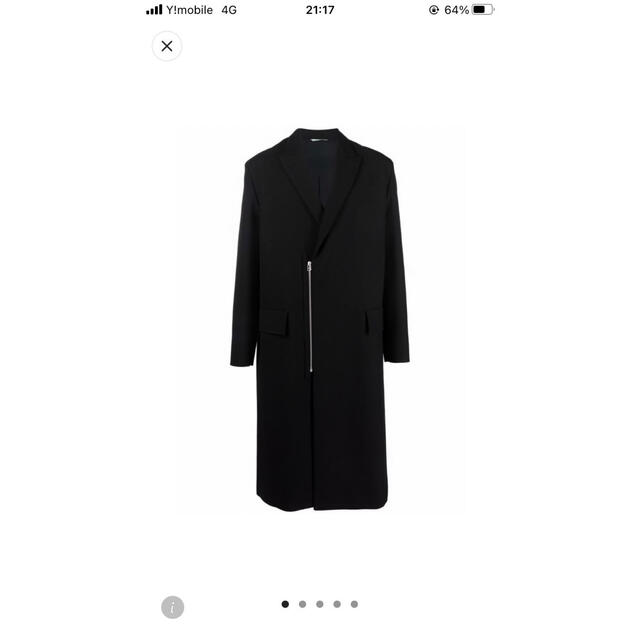 Jil Sander(ジルサンダー)のOAMC ジップコート メンズのジャケット/アウター(チェスターコート)の商品写真