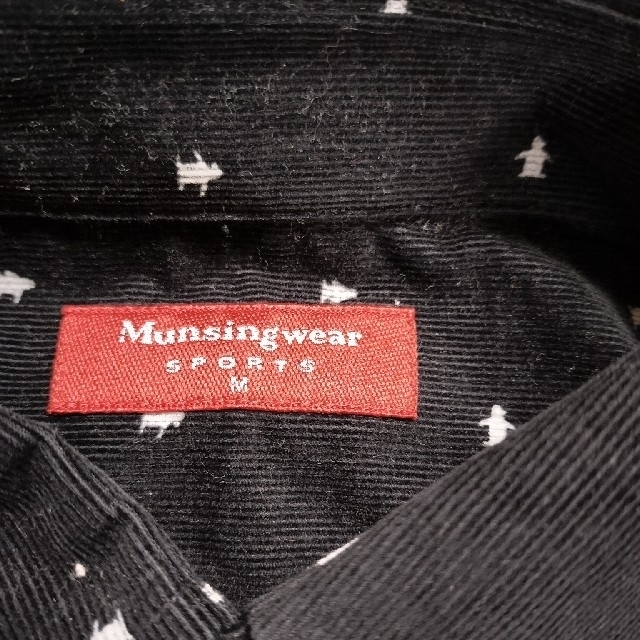 Munsingwear(マンシングウェア)のMunsingwear sports メンズコーデュロイシャツ メンズのトップス(シャツ)の商品写真