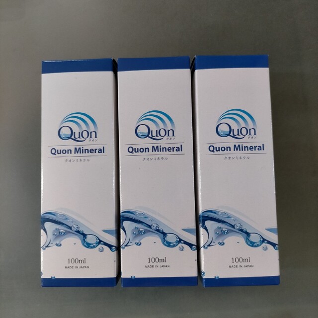 新品】クオンミネラル 100ml 3本セット スワンミネラル - その他