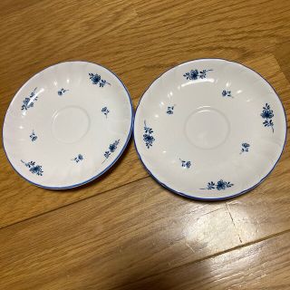 ノリタケ(Noritake)のクラフトーン２枚セット花柄ノリタケCRAFTONEクラフトーン青(食器)