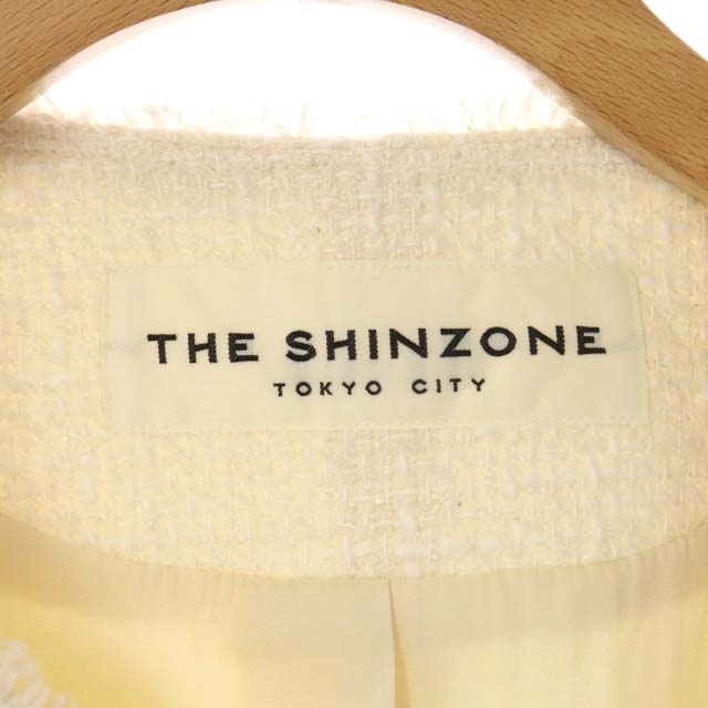 Shinzone(シンゾーン)のシンゾーン THE SHINZONE ノーカラージャケット 九分袖 36 レディースのジャケット/アウター(その他)の商品写真