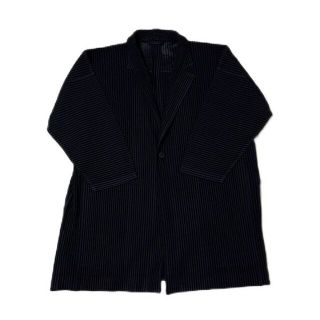 90´s ISSEY MIYAKE プリーツジャケット BLACK-