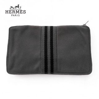 エルメス(Hermes)のHERMES✨エルメス フールトゥ パース GM ラウンドファスナー財布 グレー(財布)