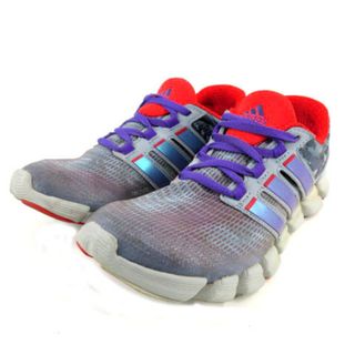 アディダス(adidas)のadidas ジョギングシューズ G97579 グレー系 紫系 23.5(シューズ)