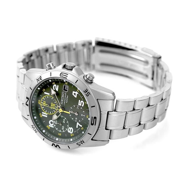 SEIKO(セイコー)のセイコー時計☆世界トップクラスの技術が凝縮されたクロノグラフ搭載☆ダークグリーン メンズの時計(腕時計(アナログ))の商品写真