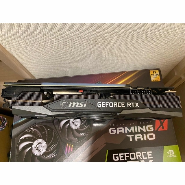 【中古動作品】GeForce RTX 3070 GAMING X TRIO スマホ/家電/カメラのPC/タブレット(PCパーツ)の商品写真