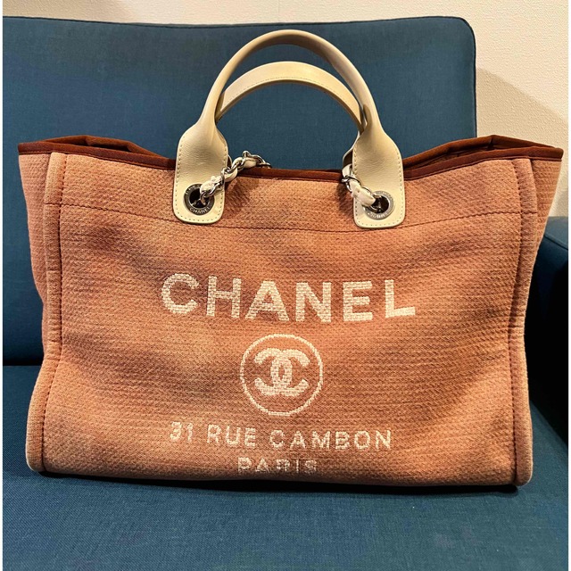 最安価格 CHANEL - シャネル ドーヴィル バッグ ピンク ダスティピンク