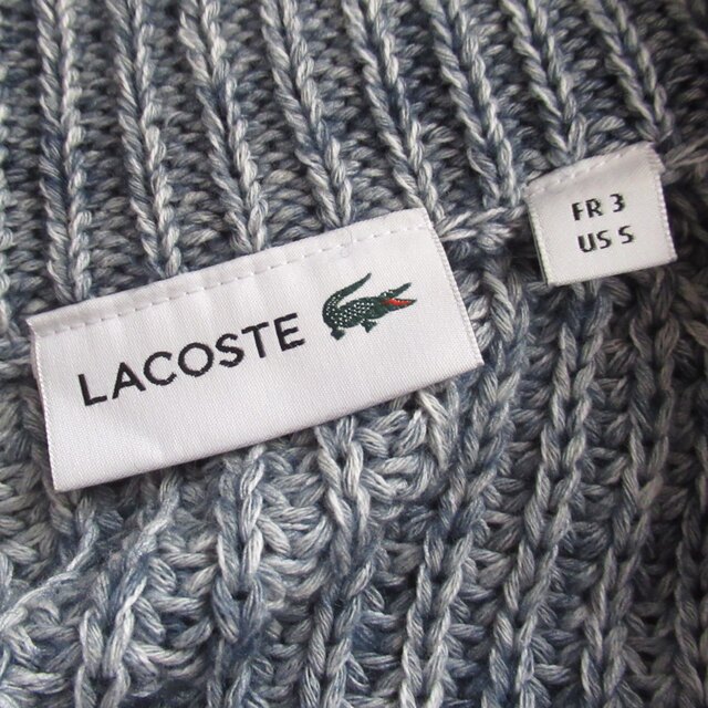 専用 LACOSTE ショールカラー カーディガン セーター フランス L相当