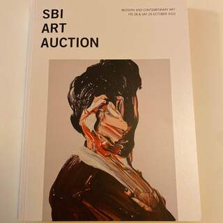 SBI ART AUCTION カタログ　SBIアートオークション(アート/エンタメ)