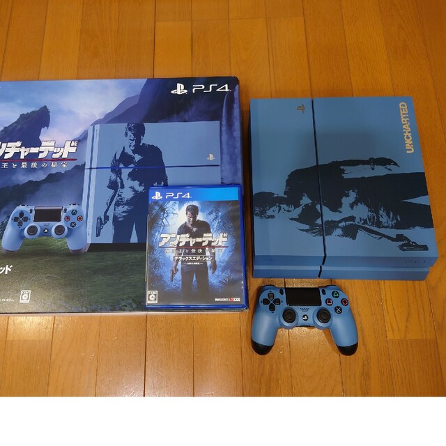 在庫あ 新品同様 ps4本体 アンチャーテッド4 リミテッドエディション