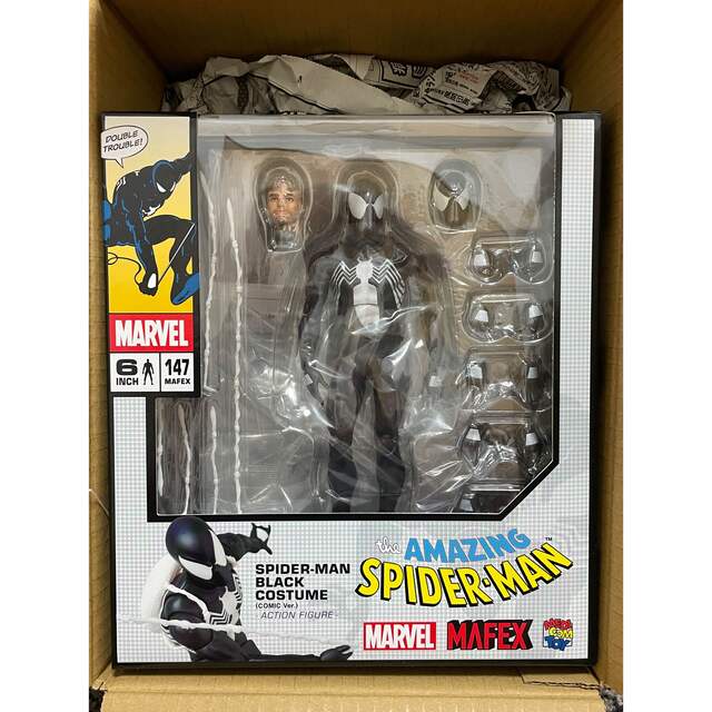 発売中！ 未開封・未使用 MAFEX ブラックコスチューム スパイダーマン