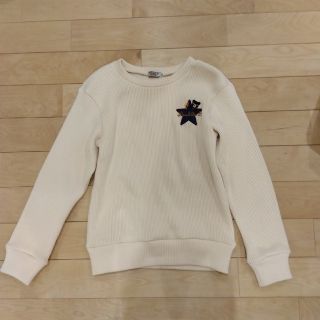 ダブルビー(DOUBLE.B)の新品 ミキハウス ダブルB 140 セーター アイボリー(Tシャツ/カットソー)