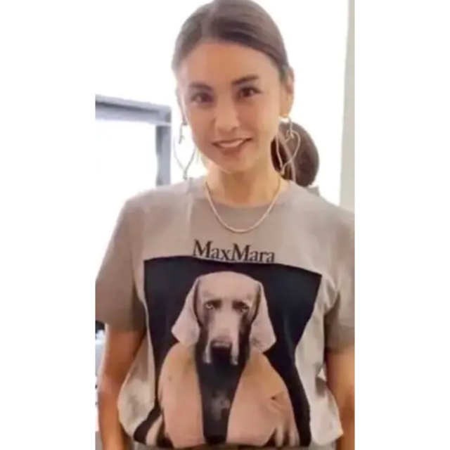 今週末まで！最終お値下げ‼️マックスマーラ DOG tシャツ大人気‼️