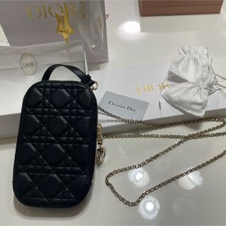 クリスチャンディオール(Christian Dior)のsui様専用！  Dior スマホ ショルダー レディディオール フォンホルダー(iPhoneケース)