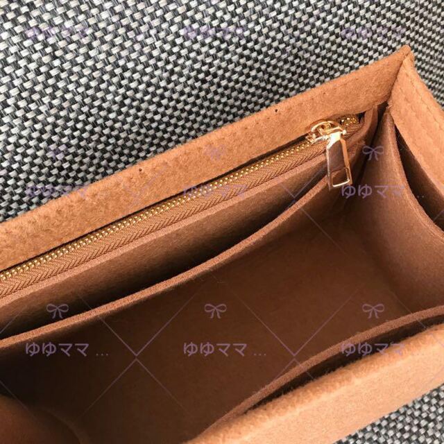 新品バッグインバッグ インナーバッグ ゴールド 35cm用
