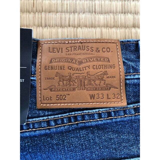 Levi's(リーバイス)の値下げ リーバイス ジーンズ 502 TAPER レギュラーフィット メンズのパンツ(デニム/ジーンズ)の商品写真