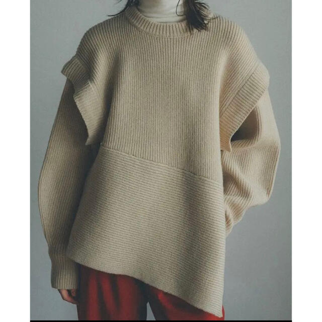 限定SALE人気 《CLANE》2WAY SLANT KNIT TOPSの通販 by W's shop｜ラクマ