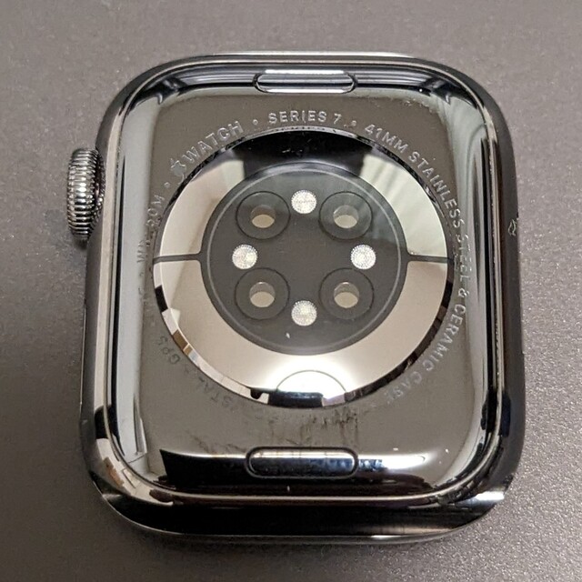 Apple(アップル)のApple watch series7 41mm グラファイトステンレス メンズの時計(腕時計(デジタル))の商品写真