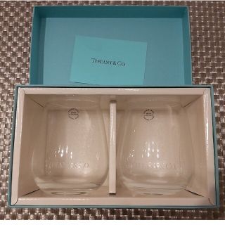 ティファニー(Tiffany & Co.)の【カスタム様専用】TIFFANY&Co. タンブラーセット ガラス コップ ペア(タンブラー)