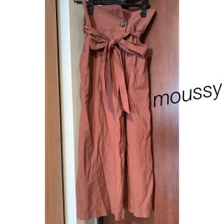 マウジー(moussy)のmoussy テラコッタ　ラップスカート　ウエストリボンスカート　タイトスカート(ロングスカート)