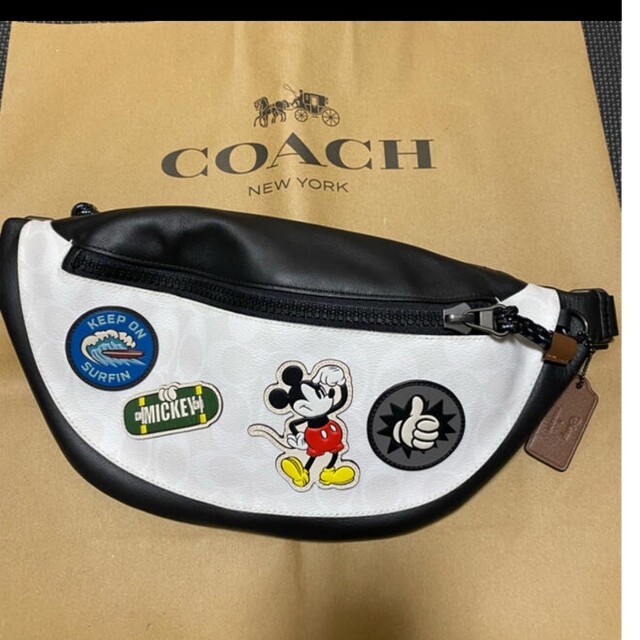 coach ×Disneyコラボ ボディバッグ★新品★メンズ