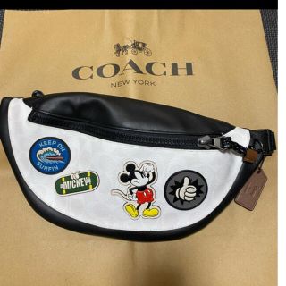 コーチ(COACH)のcoach ×Disneyコラボ ボディバッグ★新品★メンズ(ウエストポーチ)