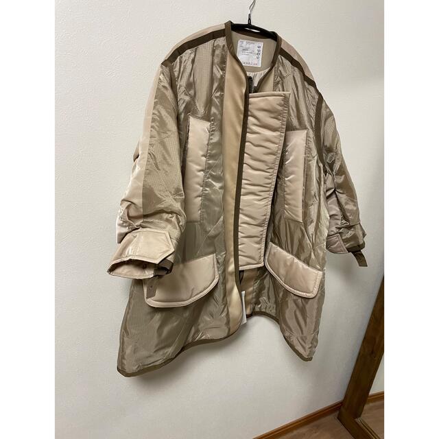 sacai サカイ　キルティングブルゾン　コート