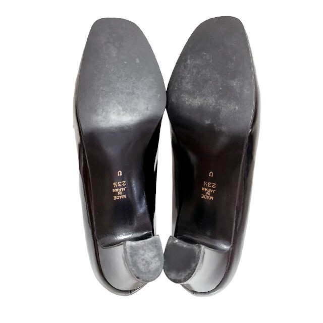 DIANA(ダイアナ)の【DIANA】ベルトヒールローファーパンプスフォーマル通勤冠婚葬祭黒 レディースの靴/シューズ(ハイヒール/パンプス)の商品写真