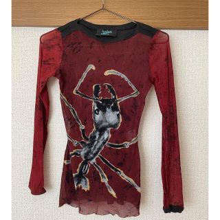 ジャンポールゴルチエ(Jean-Paul GAULTIER)のジャンポール・ゴルチェ　via bus stop別注ネットシャツ(Tシャツ/カットソー(七分/長袖))