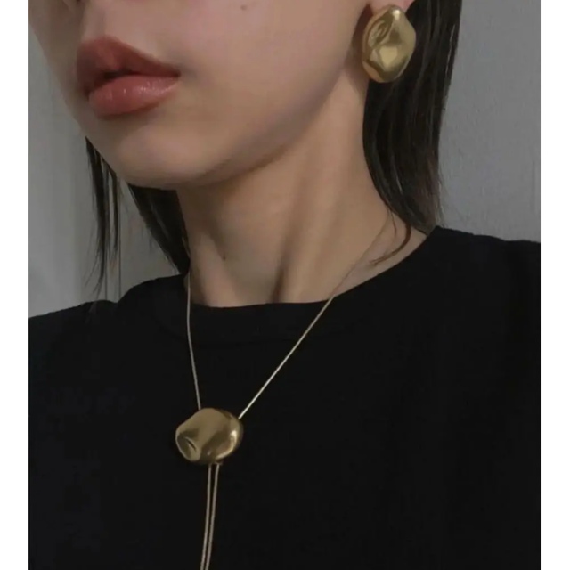 Ameri VINTAGE(アメリヴィンテージ)の2WAY STONE LIKE SLIDE CHAIN NECKLACE レディースのアクセサリー(ネックレス)の商品写真