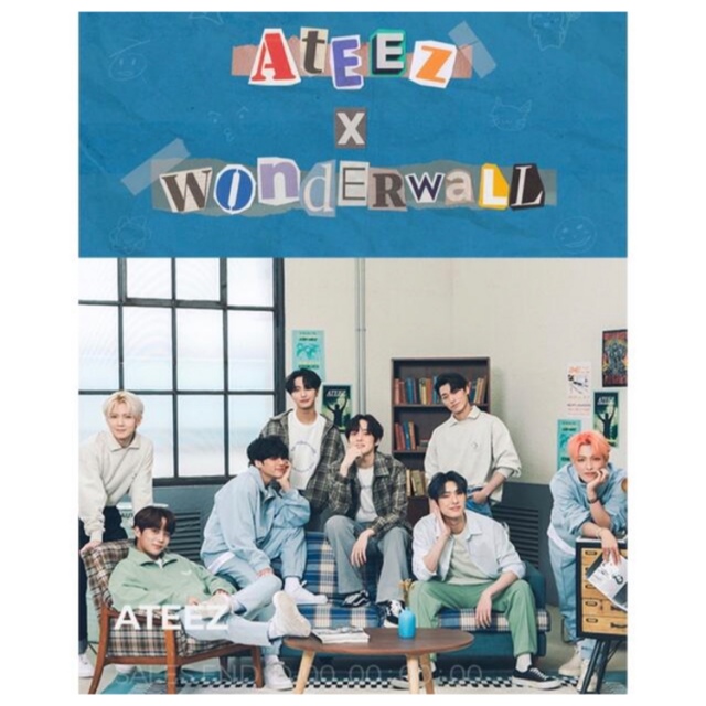 新品未開封　ATEEZ Wonderwall コラボシャツ 3