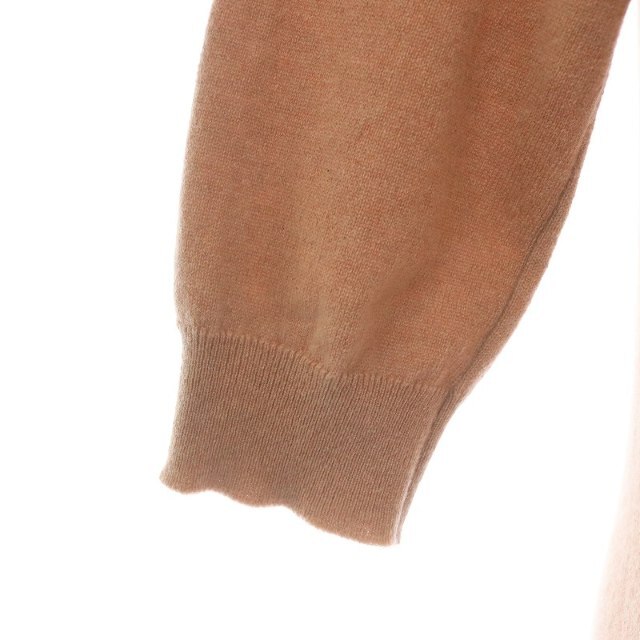 MARGARET HOWELL(マーガレットハウエル)のマーガレットハウエル ニット セーター 襟付き 七分袖 カシミヤ 2 M ピンク レディースのトップス(ニット/セーター)の商品写真