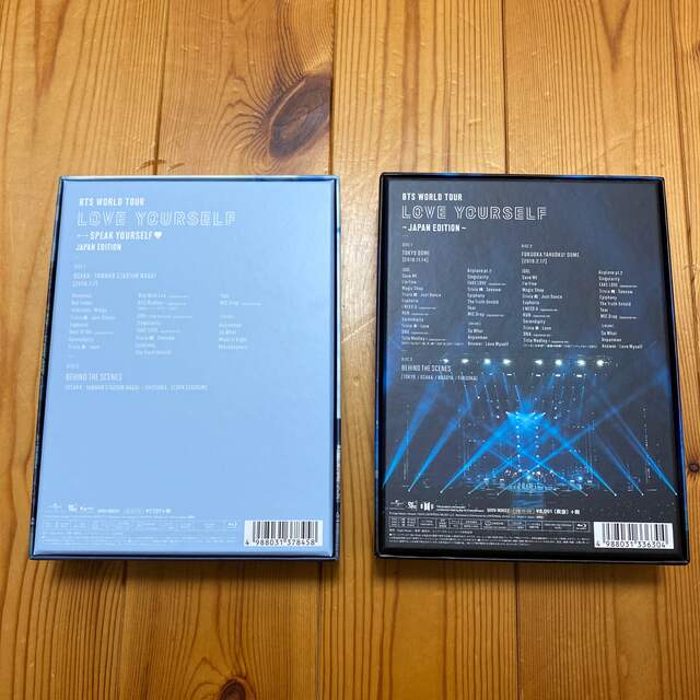 BTS  SPEAKYOURSELF LOVEYOURSELF Blu-ray