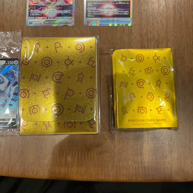 ポケモンカード　ミステリーボックス　ルギアv プロモ　アンノーン　デッキケース