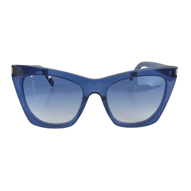 Saint Laurent(サンローラン)のSAINT LAURENT サンローラン サングラス SL214 kate アイウェア サングラス 眼鏡 ブルー系 55□20-145【中古】 メンズのファッション小物(サングラス/メガネ)の商品写真
