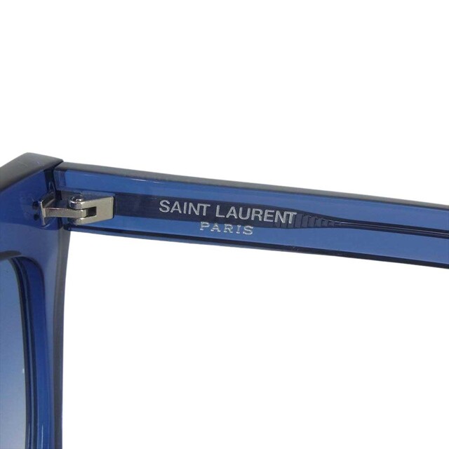 Saint Laurent(サンローラン)のSAINT LAURENT サンローラン サングラス SL214 kate アイウェア サングラス 眼鏡 ブルー系 55□20-145【中古】 メンズのファッション小物(サングラス/メガネ)の商品写真