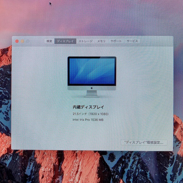 Apple iMac 液晶一体型 パソコン 大容量HDD1TB i5 PC - デスクトップ型PC