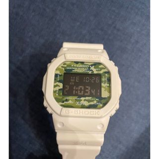 エックスガール(X-girl)のCASIO G-SHOCKとx-girlコラボモデル　DW-5600VT カモ柄(腕時計)