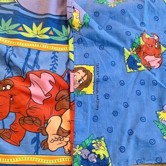 Disney(ディズニー)のターザン 布団カバー ハンドメイドの素材/材料(生地/糸)の商品写真