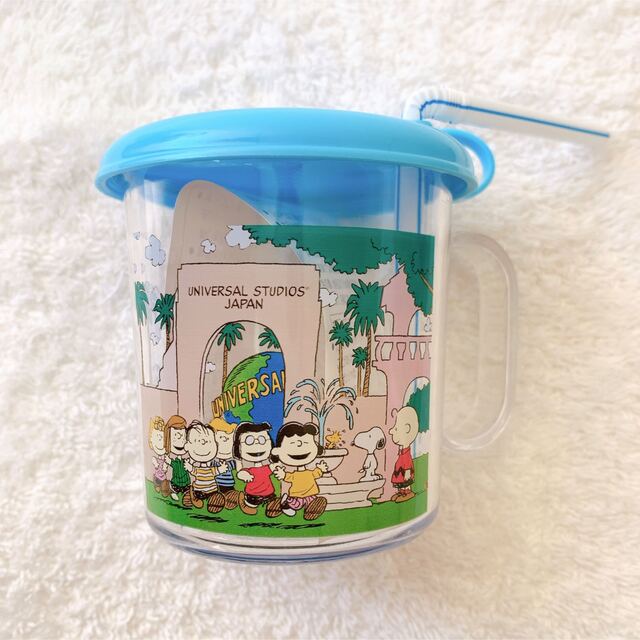 SNOOPY(スヌーピー)のUSJ PEANUTS ピーナッツ SNOOPY スヌーピー  ストローマグ キッズ/ベビー/マタニティの授乳/お食事用品(水筒)の商品写真