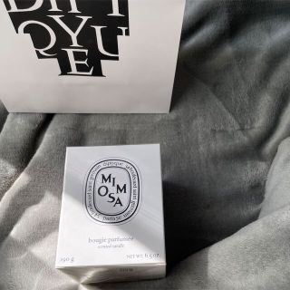 ディプティック(diptyque)の新品未開封　ディプティック　キャンドル　　ミモザ　190g(キャンドル)