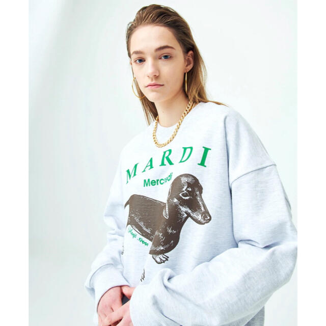 ほぼ新品】 MARDI MERCREDI マルディメクルディ 韓国 人気 スエット