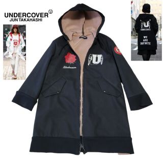 アンダーカバー(UNDERCOVER)の【美品】定価7,4万 18AW アンダーカバー  フーデットコート フードコート(モッズコート)