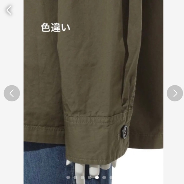 ★SALE★☆新品未使用☆  Minun  ツイルCPOジャケット ユニセックス メンズのジャケット/アウター(ミリタリージャケット)の商品写真