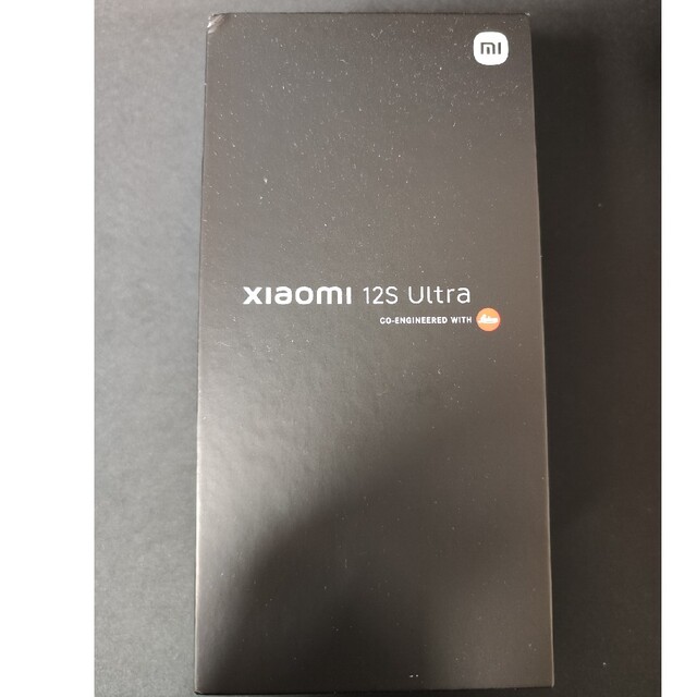 Xiaomi 12S Ultra 12GB 512GB 黒　ほぼ新品
