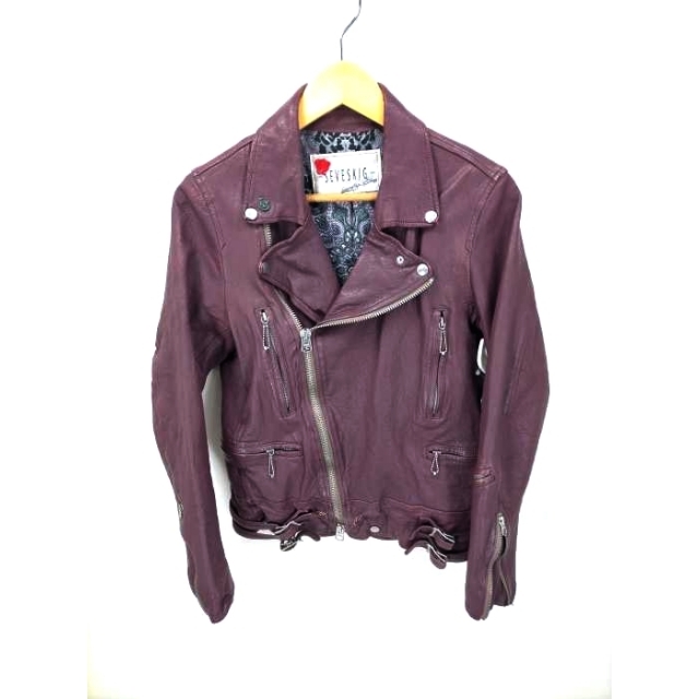 SEVESKIG(セヴシグ) W-RIDERS JACKET シープレザー | hartwellspremium.com