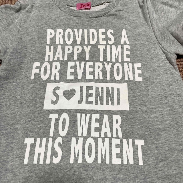 JENNI(ジェニィ)のJENNI トレーナー/JENNI トレーナー 130 キッズ/ベビー/マタニティのキッズ服女の子用(90cm~)(Tシャツ/カットソー)の商品写真